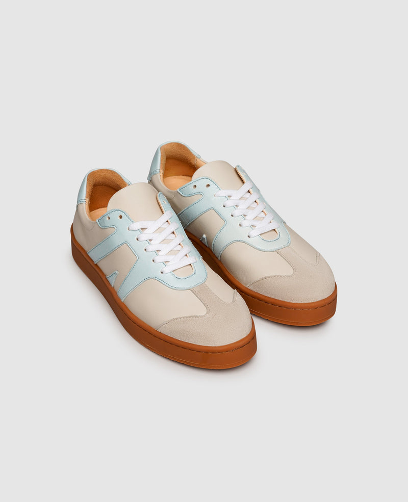 Retro Brouillon DD - Beige/Hellblau