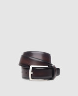 Patina Ceinture pour homme Noir-marron - Noir-marron