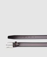 Patina Ceinture pour homme Noir-marron - Noir-marron