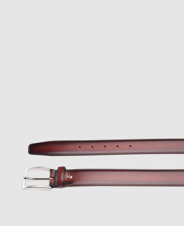 Ceinture pour homme Patina en noyer - noyer