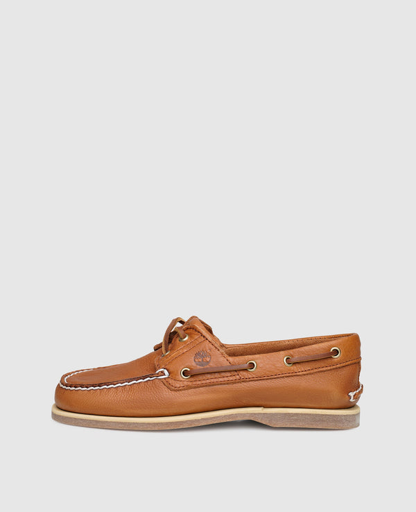 Chaussure bateau classique - Rouille