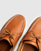 Chaussure bateau classique - Rouille