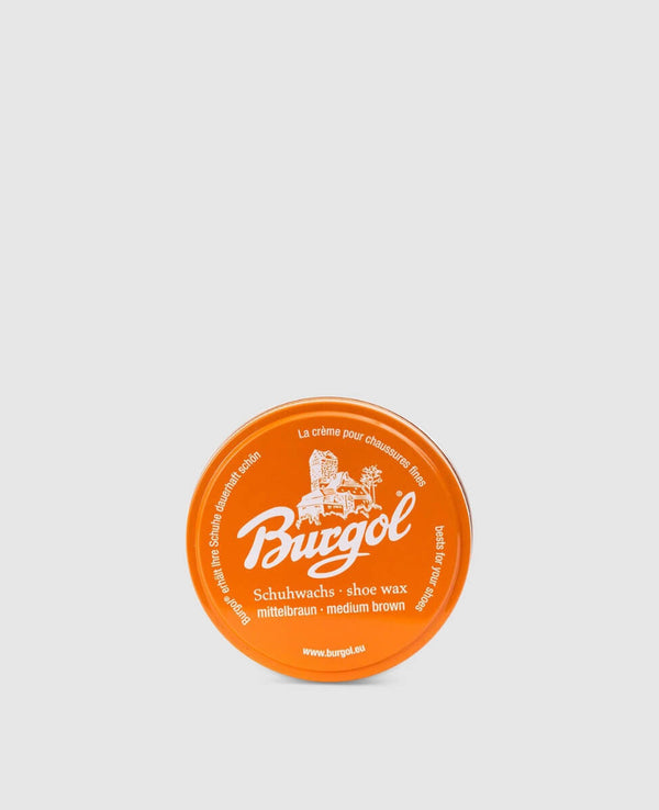 Burgol Shoe Polish - Medium Brown