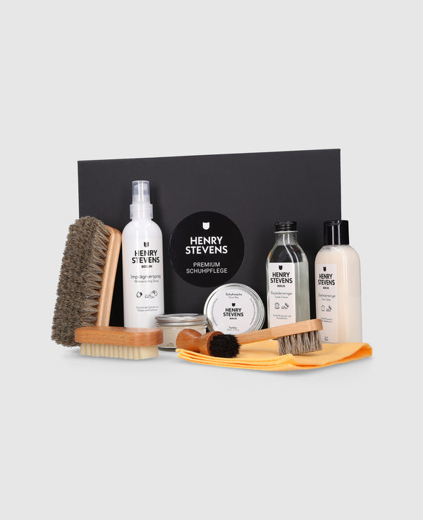 Ensemble d'entretien pour cuir lisse et suédé - Incolore