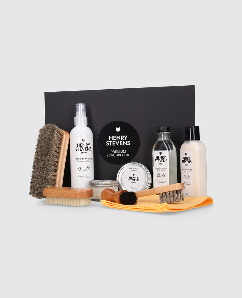 Ensemble d'entretien pour cuir lisse et suédé - Incolore