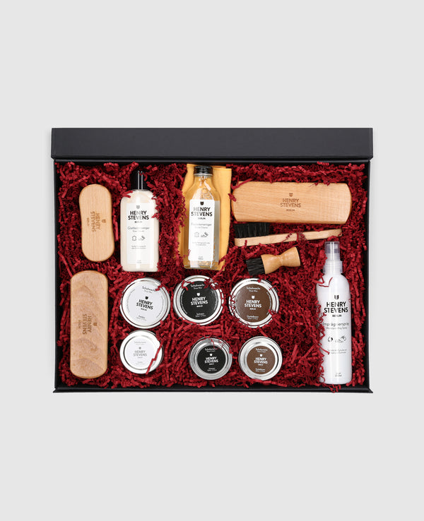 Ensemble de soins pour chaussures haut de gamme