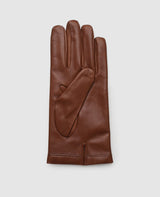 Gants en cuir fins - Marron clair