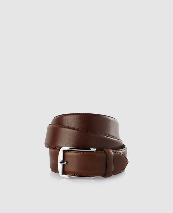 Ceinture pour homme en brun foncé - brun foncé